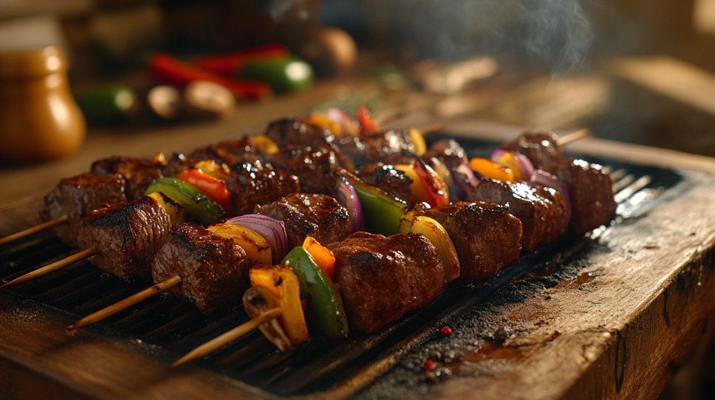 Texas BBQ Beef Kebabs - Juicy, Flavorful Grilled Skewers