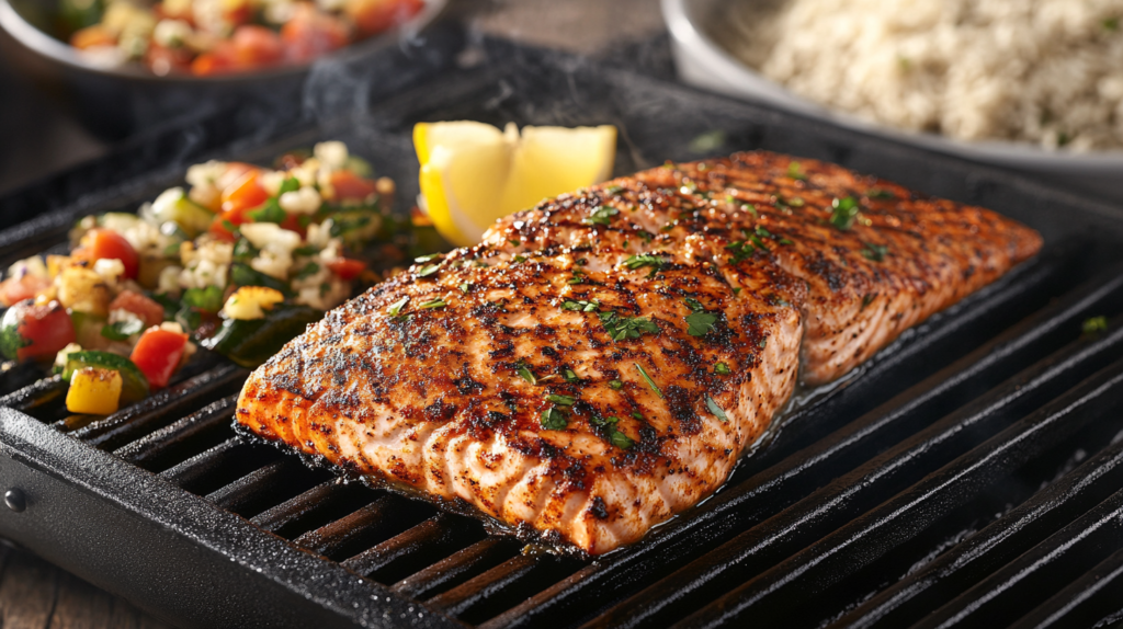 Cajun Spiced Grilled Salmon Recipe - Perfectly Flavored & Juicy