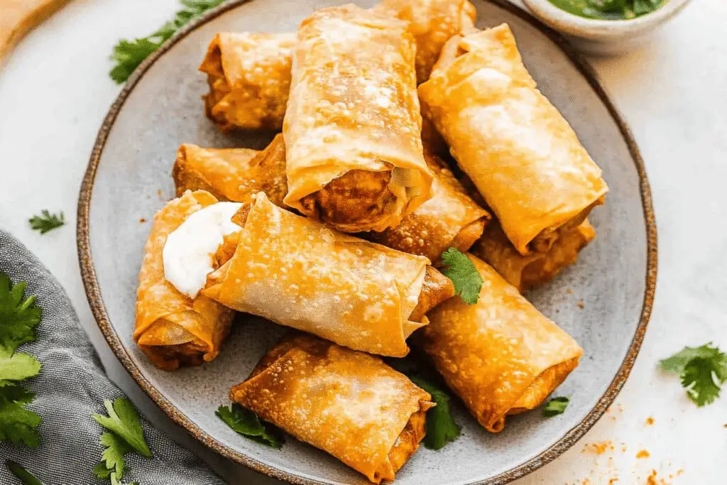 Southwest Air Fryer Egg Rolls