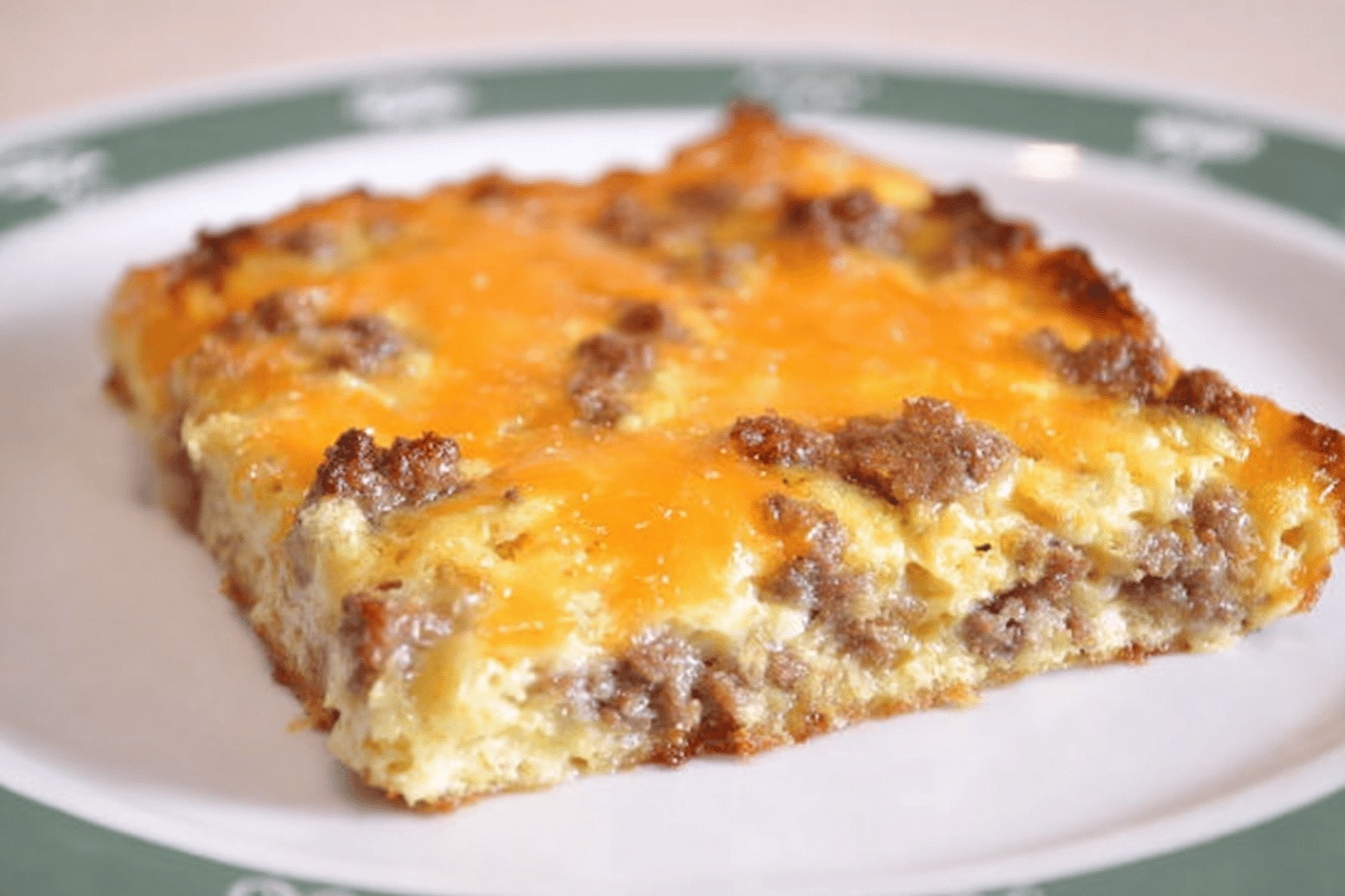 cheesy sausage breakfast casserole