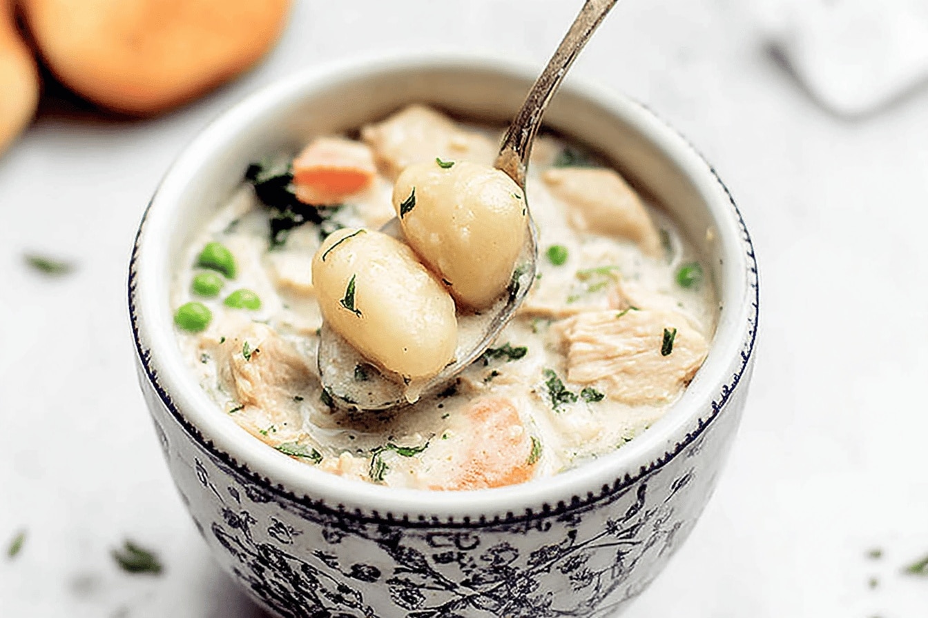 chicken gnocchi soup