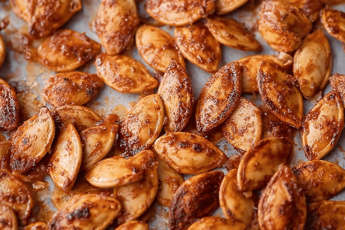 roasted pumpkin seeds