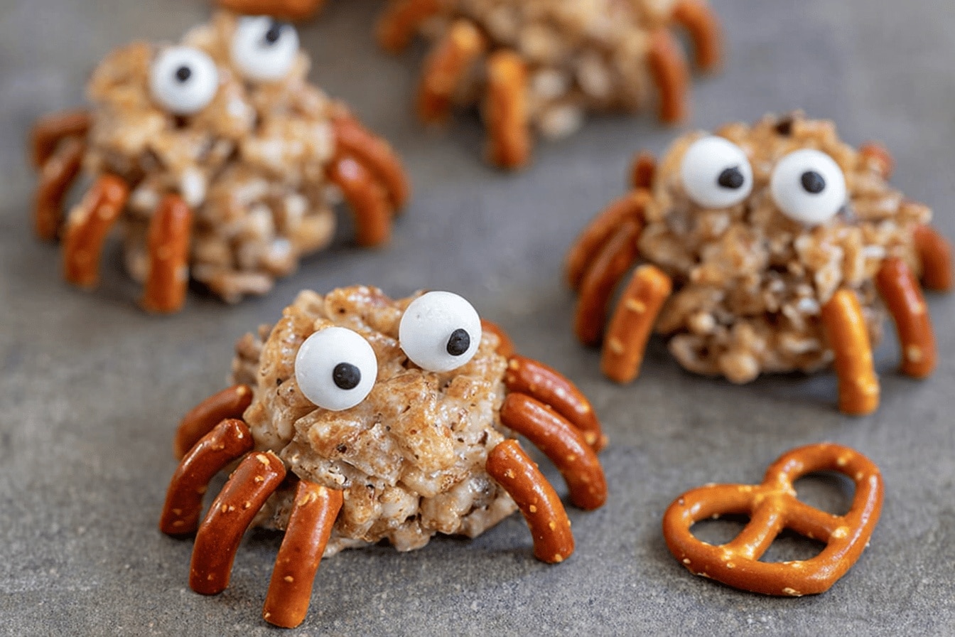 spider halloween snacks