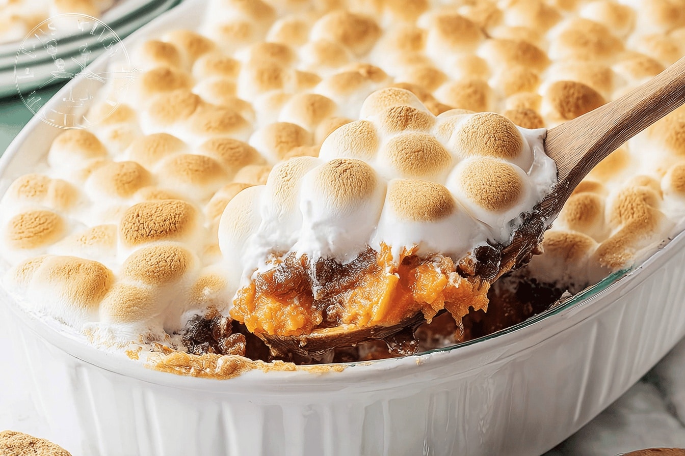 sweet potato casserole marshmallow